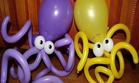 Осьминог из шаров. Цена 50 грн/шт.