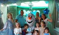Эльза и Ола на детском дне рождения. Заказать аниматора