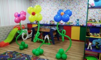 Цветы из гелиевых шаров. Оформление шарами, Херсон